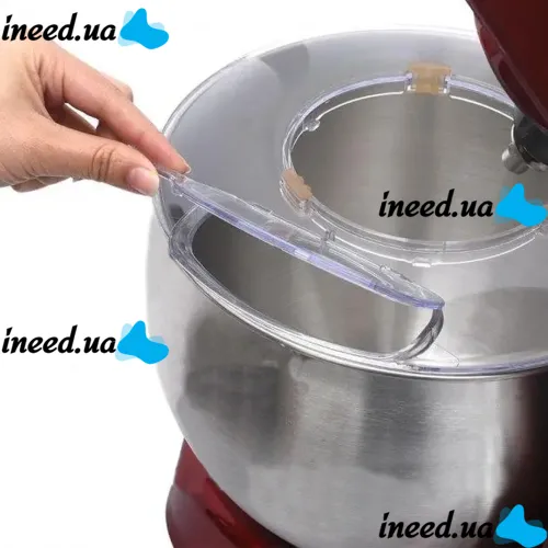 Household planetary mixer dough mixer Domotec MS-1368 1500W with bowl 4 l, Stationary kitchen mixer table for kneading dough 1500 W