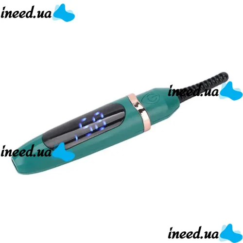 Аккумуляторные щипцы для горячей завивки ресниц Eyelash Curler XL-271, с подогревом, Электрическая кисточка плойка с дисплеем зарядка через USB