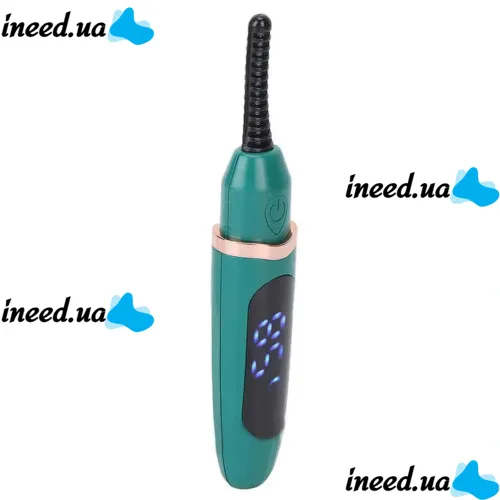 Аккумуляторные щипцы для горячей завивки ресниц Eyelash Curler XL-271, с подогревом, Электрическая кисточка плойка с дисплеем зарядка через USB