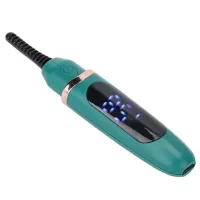 Аккумуляторные щипцы для горячей завивки ресниц Eyelash Curler XL-271, с подогревом, Электрическая кисточка плойка с дисплеем зарядка через USB