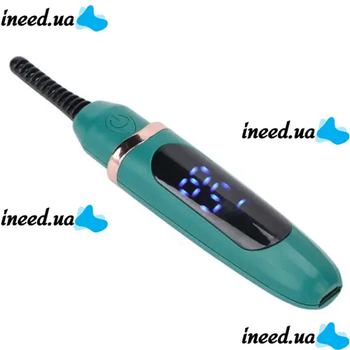 Аккумуляторные щипцы для горячей завивки ресниц Eyelash Curler XL-271, с подогревом, Электрическая кисточка плойка с дисплеем зарядка через USB