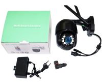 Уличная поворотная IP камера видеонаблюдения CAMERA CAM 6 N3 WIFI 360/90 2.0mp наружного наблюдения с удаленным доступом Y08 Черная