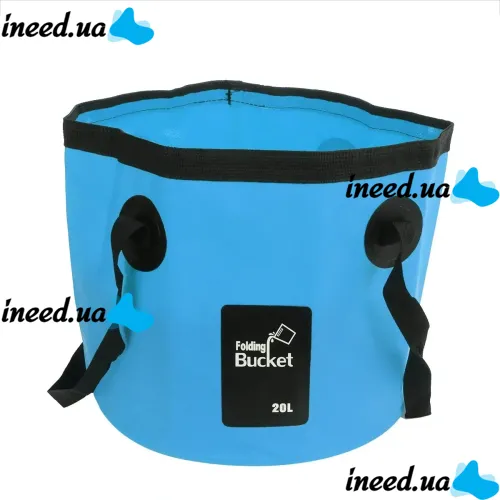 Автомобильный портативный душ Washing Spray With Bucket 12V на 20л, Походный душ от прикуривателя Автомойка для отдыха на природе и мытья машины