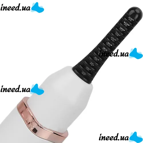 Аккумуляторные щипцы для горячей завивки ресниц Eyelash Curler XL-271, с подогревом, Электрическая кисточка плойка с дисплеем зарядка через USB
