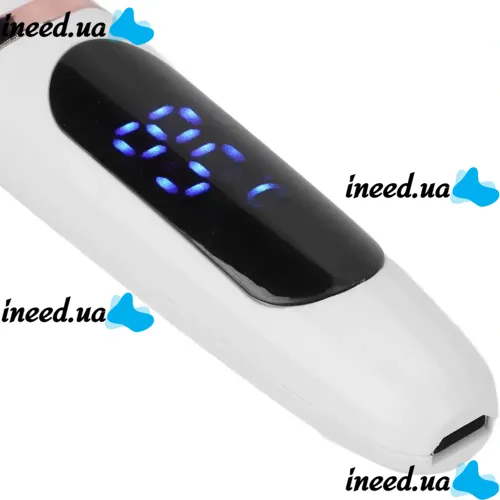 Аккумуляторные щипцы для горячей завивки ресниц Eyelash Curler XL-271, с подогревом, Электрическая кисточка плойка с дисплеем зарядка через USB