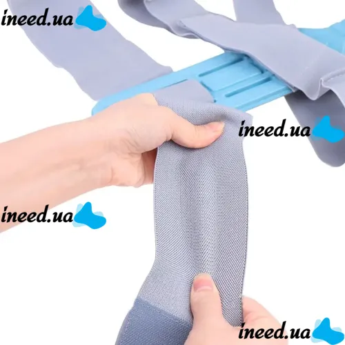 Фиксирующий корректор правильной осанки Invisible Pose Cion Belt, Корсет для коррекции и выравнивания спины и плеч, бандаж, жилет на липучках Серый