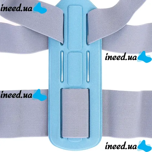 Фиксирующий корректор правильной осанки Invisible Pose Cion Belt, Корсет для коррекции и выравнивания спины и плеч, бандаж, жилет на липучках Серый