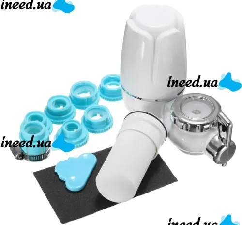 Универсальный фильтр насадка Clean Water Purifier XL-525 на кран для очистки проточной воды, Водяной смеситель для удаления песка и ржавчины MAG-599