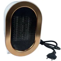 Настольный керамический обогреватель тепловентилятор Indoor Heater XH-1201 1200W, Напольный электрический тепловентилятор PTC 2 режима от сети 220В