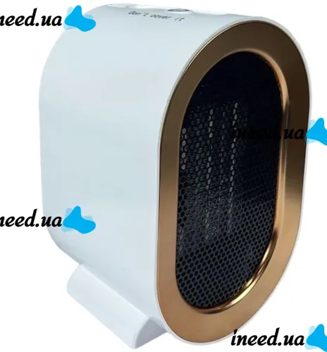 Настольный керамический обогреватель тепловентилятор Indoor Heater XH-1201 1200W, Напольный электрический тепловентилятор PTC 2 режима от сети 220В