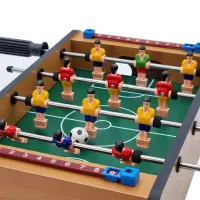 Настольная детская игра футбол Football Champions 2218 по 6 игроков в команде со счетчиком голов, Настольный набор 12 игроков на двоих для детей