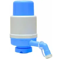 Механическая помпа насос для питьевой воды Drinking Water Pump WL-03 на бутыль с водой, Ручная помпа дозатор для подачи воды на бутылку ОМ-Х691 Синяя