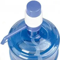 Механическая помпа насос для питьевой воды Drinking Water Pump WL-03 на бутыль с водой, Ручная помпа дозатор для подачи воды на бутылку ОМ-Х691 Синяя