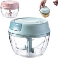 Manual Multifunctional Mini Chopper Mini Chopper XL-294, Mechanical Kitchen Chopper for Chopping Food, Vegetables, Fruits and Garlic