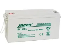 Универсальный гелевый аккумулятор Jarrett GEL 12V 150Ah для котла и солнечных панелей, Аккумуляторная батарея 12В 150Ач для систем электропитания