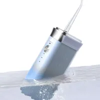Беспроводной ирригатор полости рта IPX7 LY-314 с зарядкой от USB 200 мл, портативный медицинский водный ополаскиватель для чистки зубов с 4 насадками