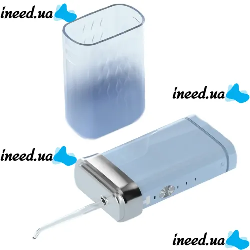Беспроводной ирригатор полости рта IPX7 LY-314 с зарядкой от USB 200 мл, портативный медицинский водный ополаскиватель для чистки зубов с 4 насадками