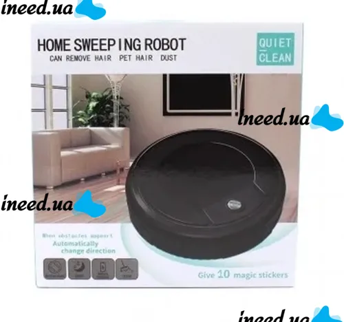 Аккумуляторный робот пылесос Ximeijeie Mop (Home Sweeeping Robot) 500W для дома, Мини робот швабра для сухой уборки, Самоубирающийся пылесос
