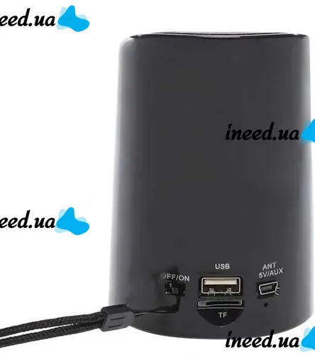 Беспроводная Bluetooth колонка SPS WS-133, 800mAh с поддержкой TF карт встроенный проигрыватель, Аккумуляторная блютуз колонка с mp3 плеером и радио