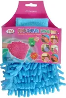 Двухсторонняя рукавичка перчатка Microfibre Super Mitt SB-8605 для мытья машины и уборки пыли, Униврсальная варежка из микрофибры для чистки авто