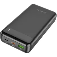 Внешний аккумулятор повербанк Power Bank Borofone BJ19A 20000mAh PD20W+QC3.0 с быстрой зарядкой, Портативное зарядное устройство батарея 2 выхода