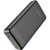 Внешний аккумулятор повербанк Power Bank Borofone BJ19A 20000mAh PD20W+QC3.0 с быстрой зарядкой, Портативное зарядное устройство батарея 2 выхода