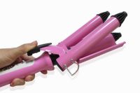 Профессиональная тройная плойка для волос JJ-928 Professional Hairdressing