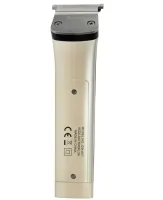 Беспроводная аккумуляторная машинка Gemei GM-657 3W для стрижки волос, Аккумуляторный триммер бритва для окантовки бороды и усов Gemmy Золотистый