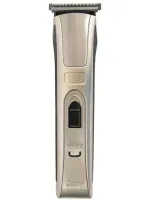 Беспроводная аккумуляторная машинка Gemei GM-657 3W для стрижки волос, Аккумуляторный триммер бритва для окантовки бороды и усов Gemmy Золотистый