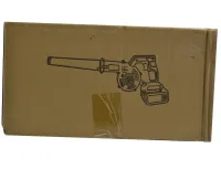 Акумуляторна повітродувка Blower MDHL CFJ001 48V 4Ah для прибирання листя, Бездротовий садовий пилосос дуйка 600W з мішком для пилу Чорний