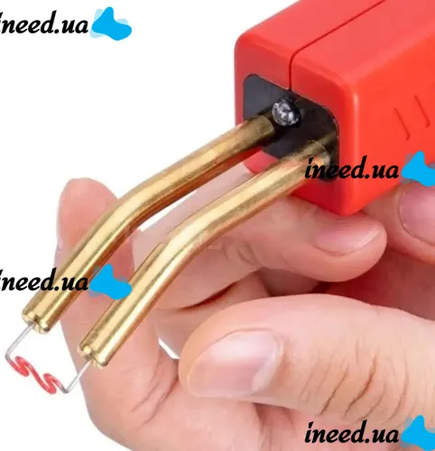 Электрический паяльник степлер Plastic Welding Gun H50 для пластика со скобами разных видов, Пистолет для пайки пластмассы и бамперов от сети 220V