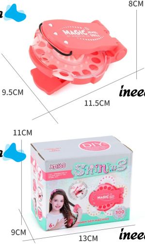 Machine for applying rhinestones to hair Blinger Magic Jewel Drill Diy XL-568 Automatic Device Styler for fixing hair Sequins