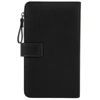 Женский кошелек клатч Baellerry Miracle JC224 Black с отделением для телефона на кнопке, Женское портмоне на 17 отделений для купюр и монет Черный