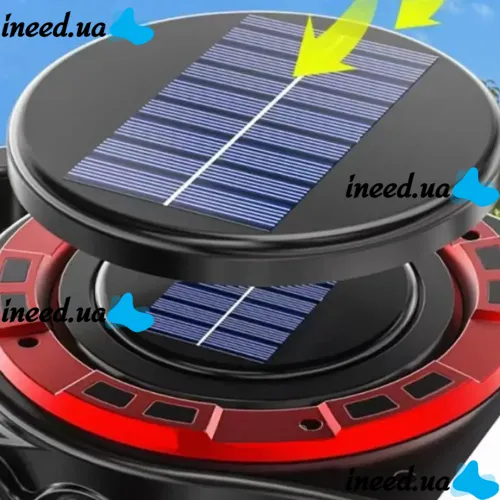 Переносной кемпинговый фонарь Hurry Bolt HB-6678 20W с солнечной панелью и функцией павербанка, Аккумуляторный LED прожектор лампа с Powerbank