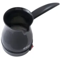 Электрическая турка Sinbo SCM-2928 кофеварка для приготовления кофе 0.3 л 600W, Электротурка для заваривания кофе, Антипригарная Турка-кофеварка