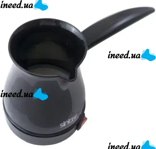Электрическая турка Sinbo SCM-2928 кофеварка для приготовления кофе 0.3 л 600W, Электротурка для заваривания кофе, Антипригарная Турка-кофеварка