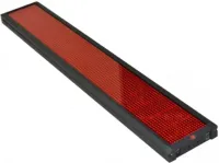 LED Indoor Running Board Led Story 100x20 WIFI/USB with Red Backlight for Advertising Outdoor Trade Sign with Running Board