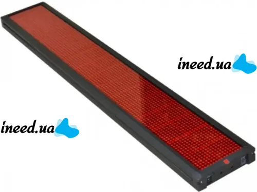LED Indoor Running Board Led Story 100x20 WIFI/USB with Red Backlight for Advertising Outdoor Trade Sign with Running Board