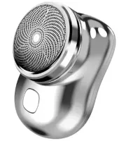 Аккумуляторная дорожная электробритва депилятор Mini Shaver P10 XL-510 3W для сухого и влажного бритья, Беспроводная роторная USB мини бритва триммер