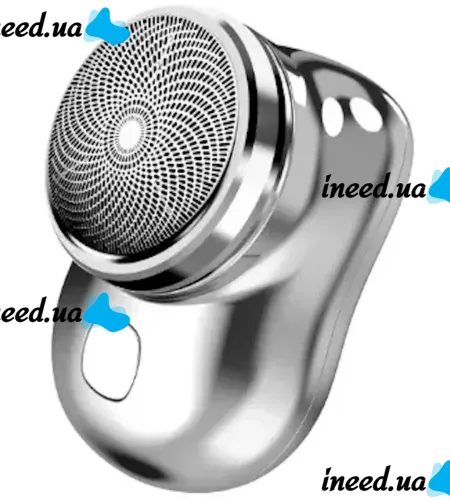 Аккумуляторная дорожная электробритва депилятор Mini Shaver P10 XL-510 3W для сухого и влажного бритья, Беспроводная роторная USB мини бритва триммер