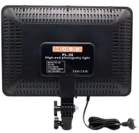 Светодиодная прямоугольная лампа Fill Light PL-36 LED с пультом ДУ для фото и видео съемки 50W, Светодиодный прожектор для студийной фотосъемки
