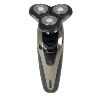 Беспроводная электробритва Gemei GM-7720 Silver с плавающей головкой, Аккумуляторная бритва для стрижки Gemmy