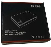 Источник бесперебойного питания ИБП UPS DC1018P для WI-Fi роутера 5V 9V 12V Power Bank 10400 mAh, бесперебойник 18W для модема коммутаторов и камер