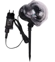 Уличный лазерный LED проектор Christmas Snowfall Projector WL-808 Снегопад с пультом, Светодиодный новогодний дискошар, Новогодняя уличная подсветка 