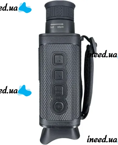 Ручний цифровий монокуляр прилад нічного бачення LG64 Night Vision з 8 кратним збільшенням і функцією запису, Монокль телескоп з нічним баченням і чохлом