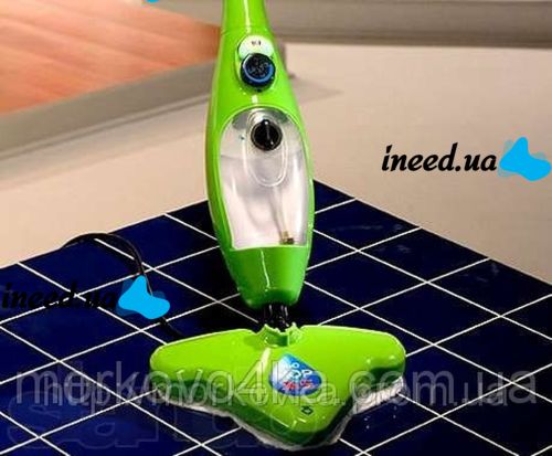 Паровая Швабра H2O Mop X5 высшего сорта Original, 5 в 1 Оригинал, пароочиститель