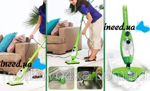 Паровая Швабра H2O Mop X5 высшего сорта Original, 5 в 1 Оригинал, пароочиститель