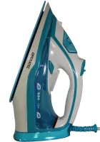 Manual steam iron Operatec OP-1003 2200W with ceramic sole steam regulator for ironing clothes OP1003 with steam from the mains 2200W Blue