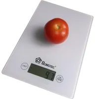 Кухонные электронные весы Domotec MS-912 от 1 гр до 7 кг, Прямоугольные сенсорные весы MX-402 с плоской платформой для взвешивания продуктов Белые