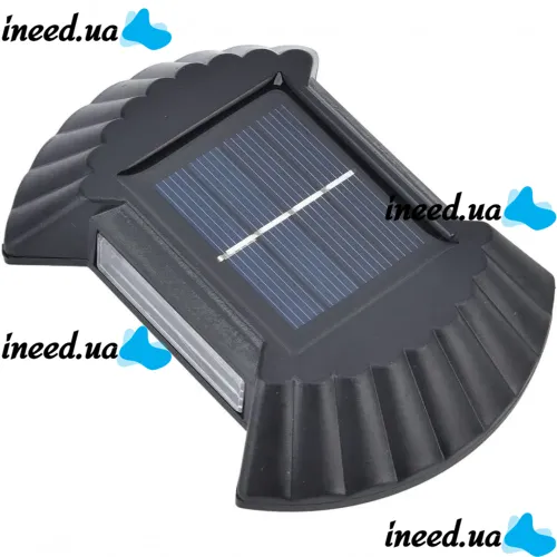 Настінний вуличний ліхтар прожектор Smart Solar Light JB-012 на сонячній батареї, акумуляторний світильник з сонячною панеллю на стіну Jb012 Чорний